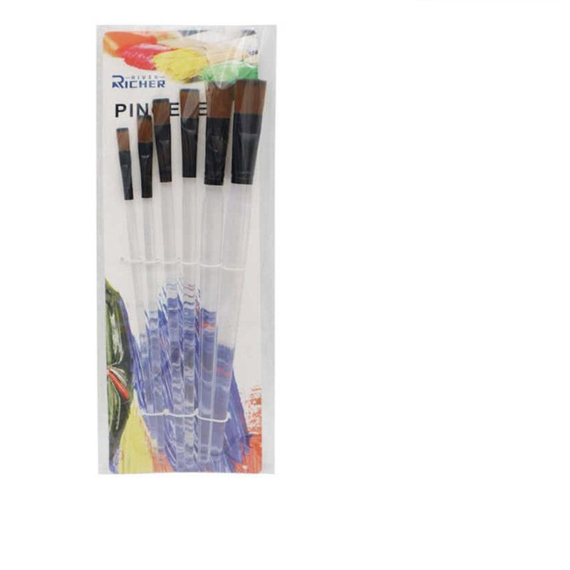 GENERICO - Set de Pinceles 6 pcs