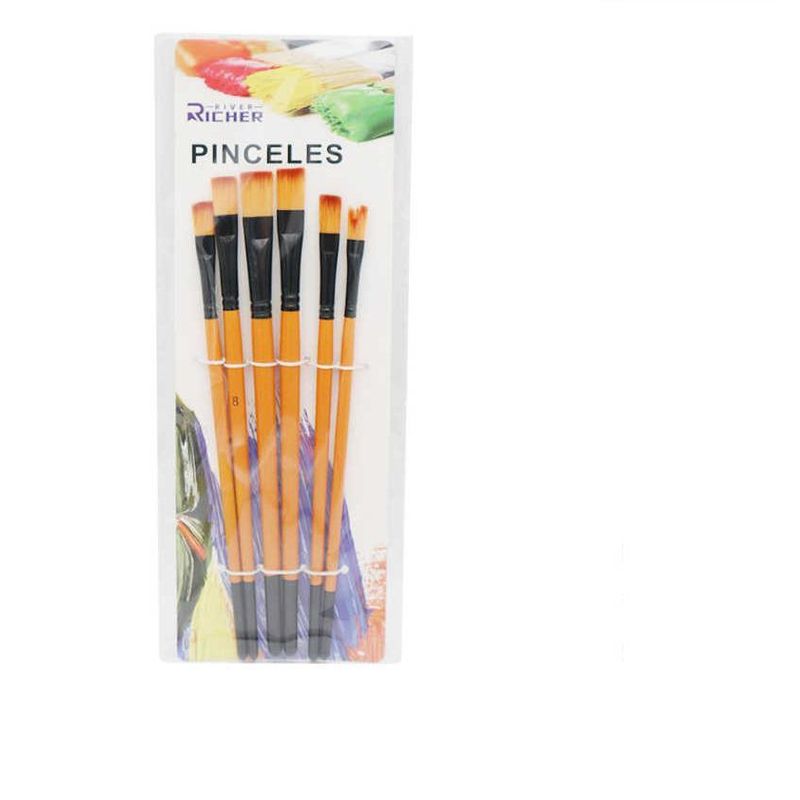 GENERICO - Set de Pinceles 6 pcs