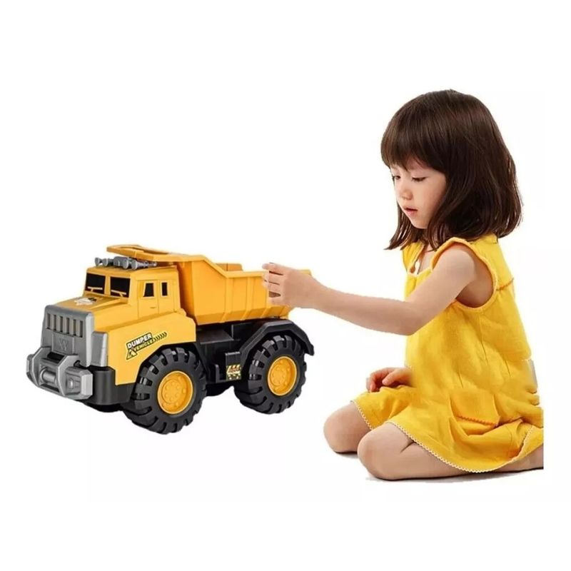 Camion Minero Tolva Gigante Juguete Niños Juguete Goliat Sodimac