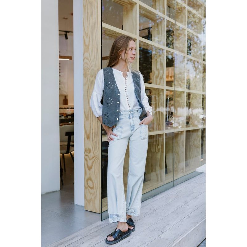 RUPHA - Pantalon Rupha Leonora azul