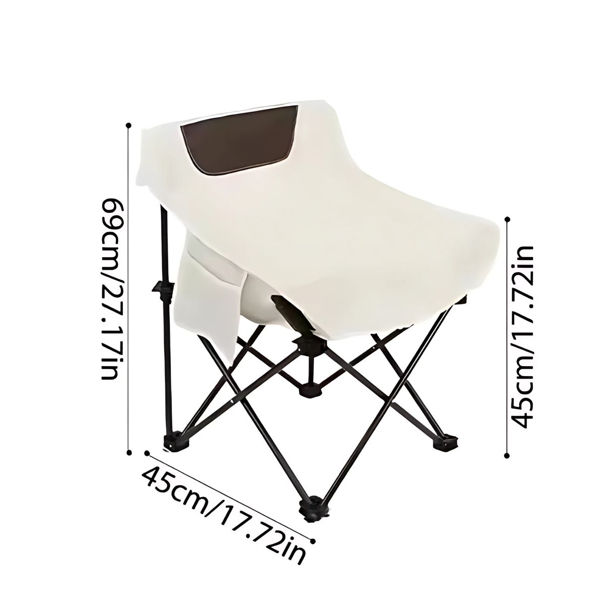 GENERICO - Silla Plegable De Playa Camping Picnic Portátil