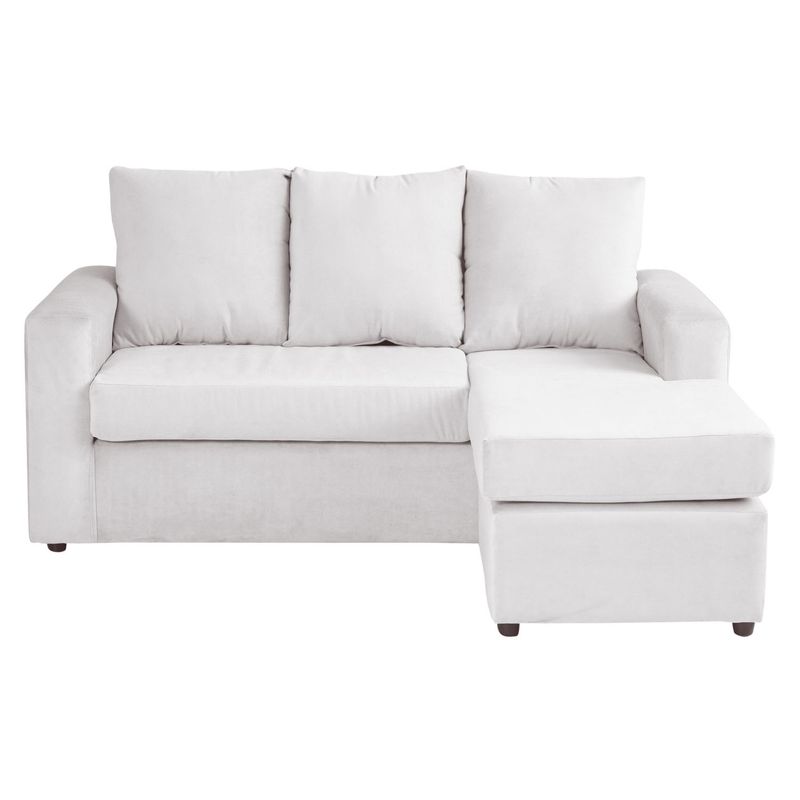 BODEVIR - Sofa Bi-L 3C Felpa 30 Crudo