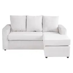 BODEVIR - Sofa Bi-L 3C Felpa 30 Crudo