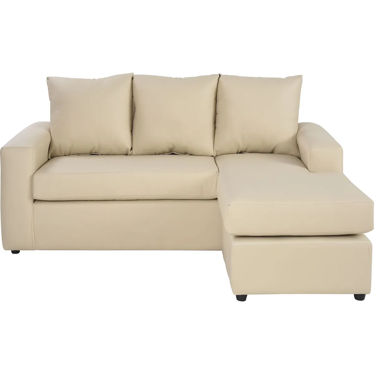 BODEVIR - Sofa Bi-L 3C PU 30 Beige