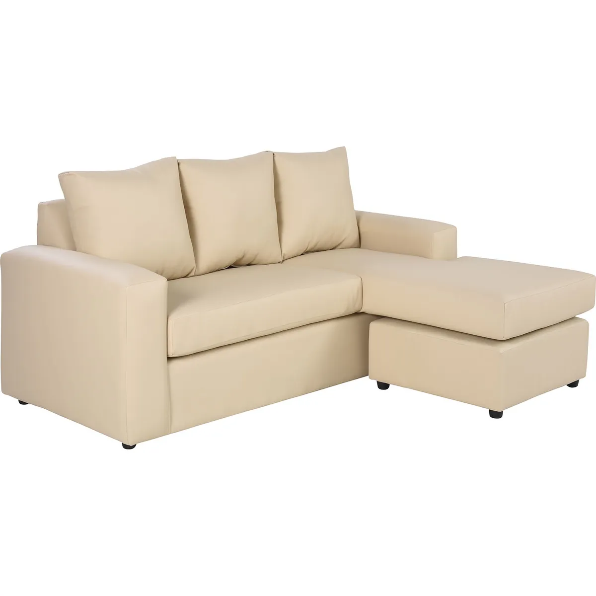 BODEVIR - Sofa Bi-L 3C PU 30 Beige