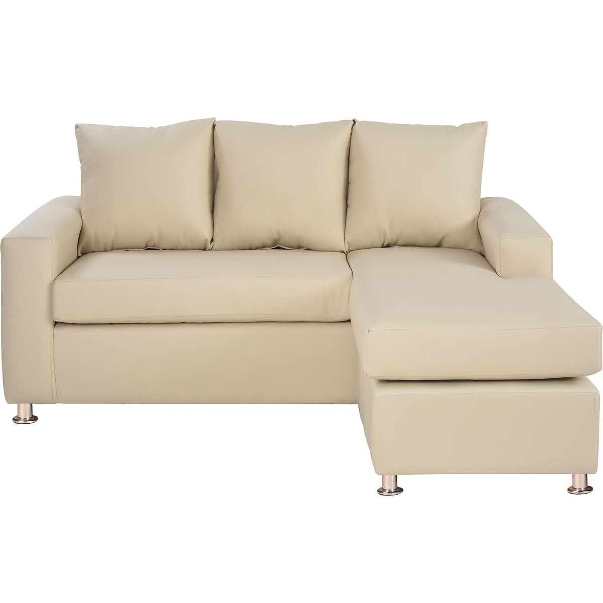 BODEVIR - Sofa Bi-L 3C PU 12 Beige