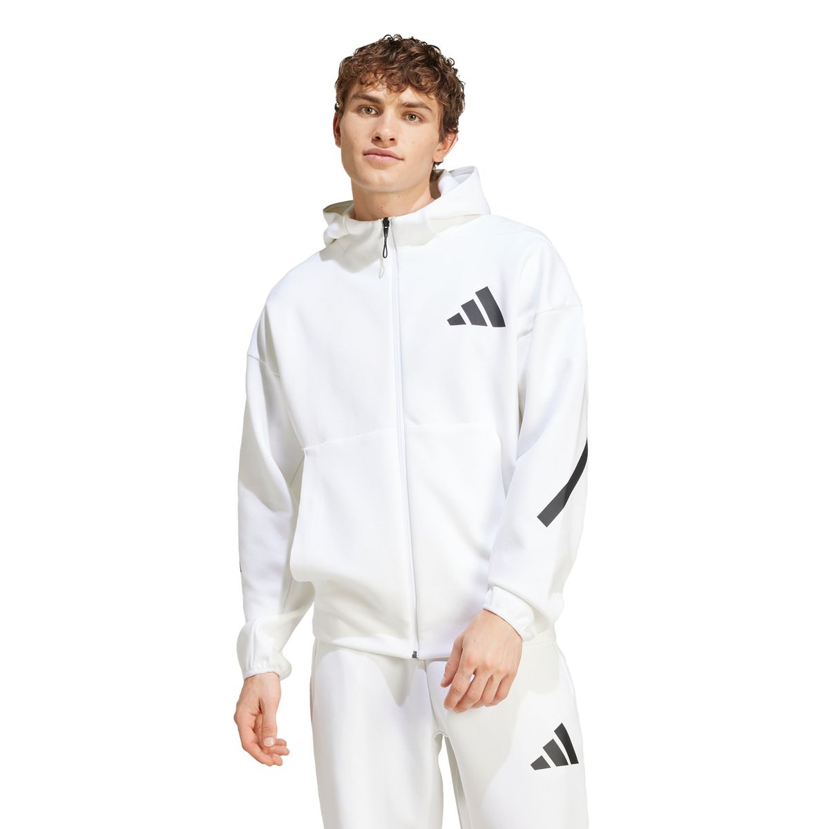 ADIDAS - Chaqueta Deportiva con Capucha ZNE