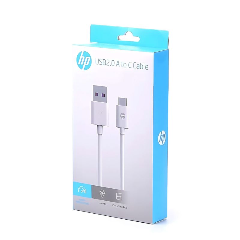 HP - Cable Usb 2.0 A Tipo C 2m Blanco Hp Dhc-tc100 - SC