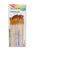 GENERICO - Set de Pinceles 12 pcs