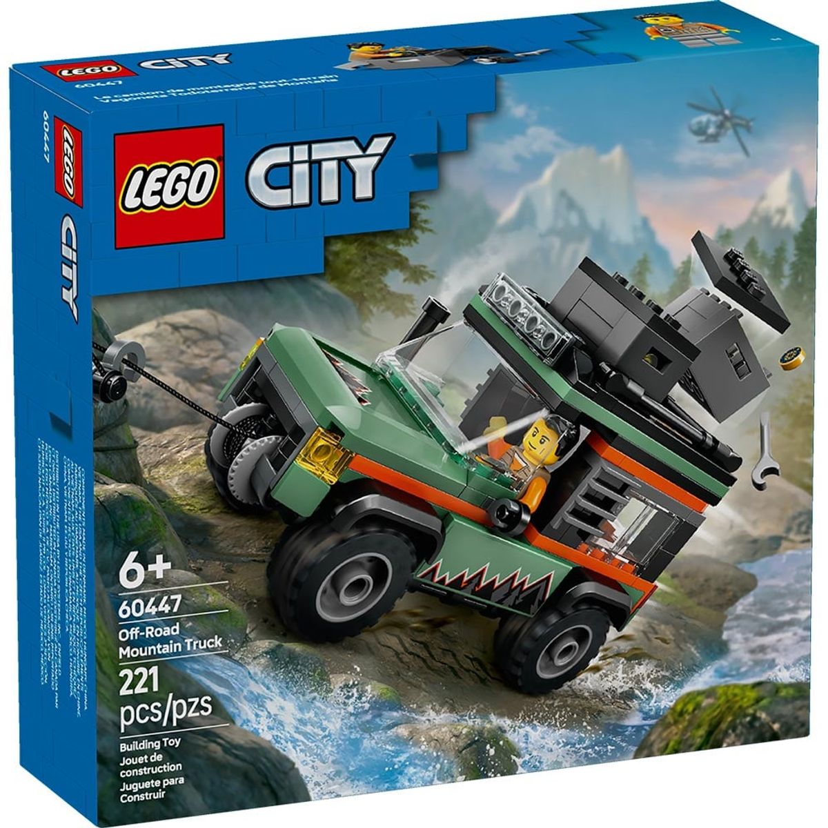 LEGO - LEGO Todoterreno 4x4 de Montaña City (60447)
