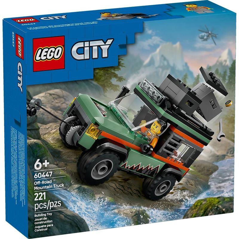 LEGO - LEGO Todoterreno 4x4 de Montaña City (60447)