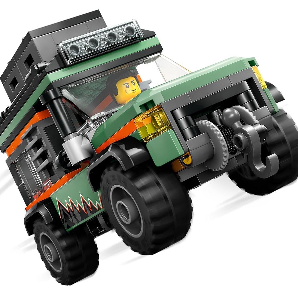 LEGO - LEGO Todoterreno 4x4 de Montaña City (60447)