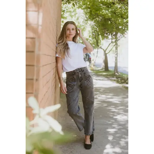 RUPHA - Pantalon Manuela negro