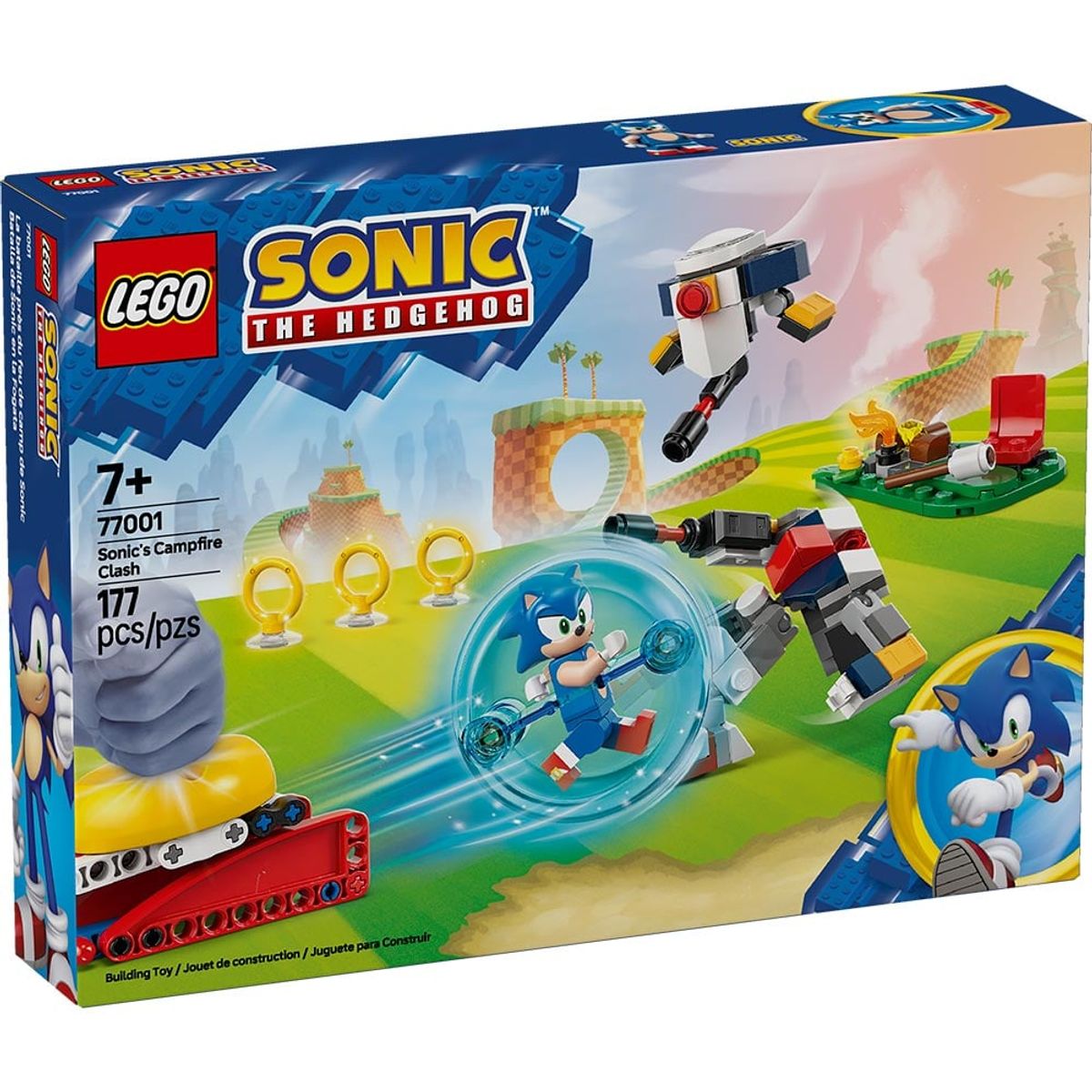 LEGO - LEGO SONIC Batalla de Sonic en la Hoguera (77001)