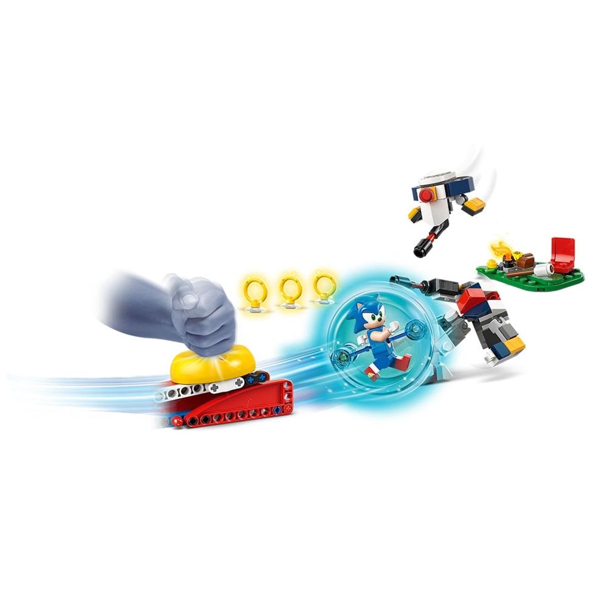 LEGO - LEGO SONIC Batalla de Sonic en la Hoguera (77001)