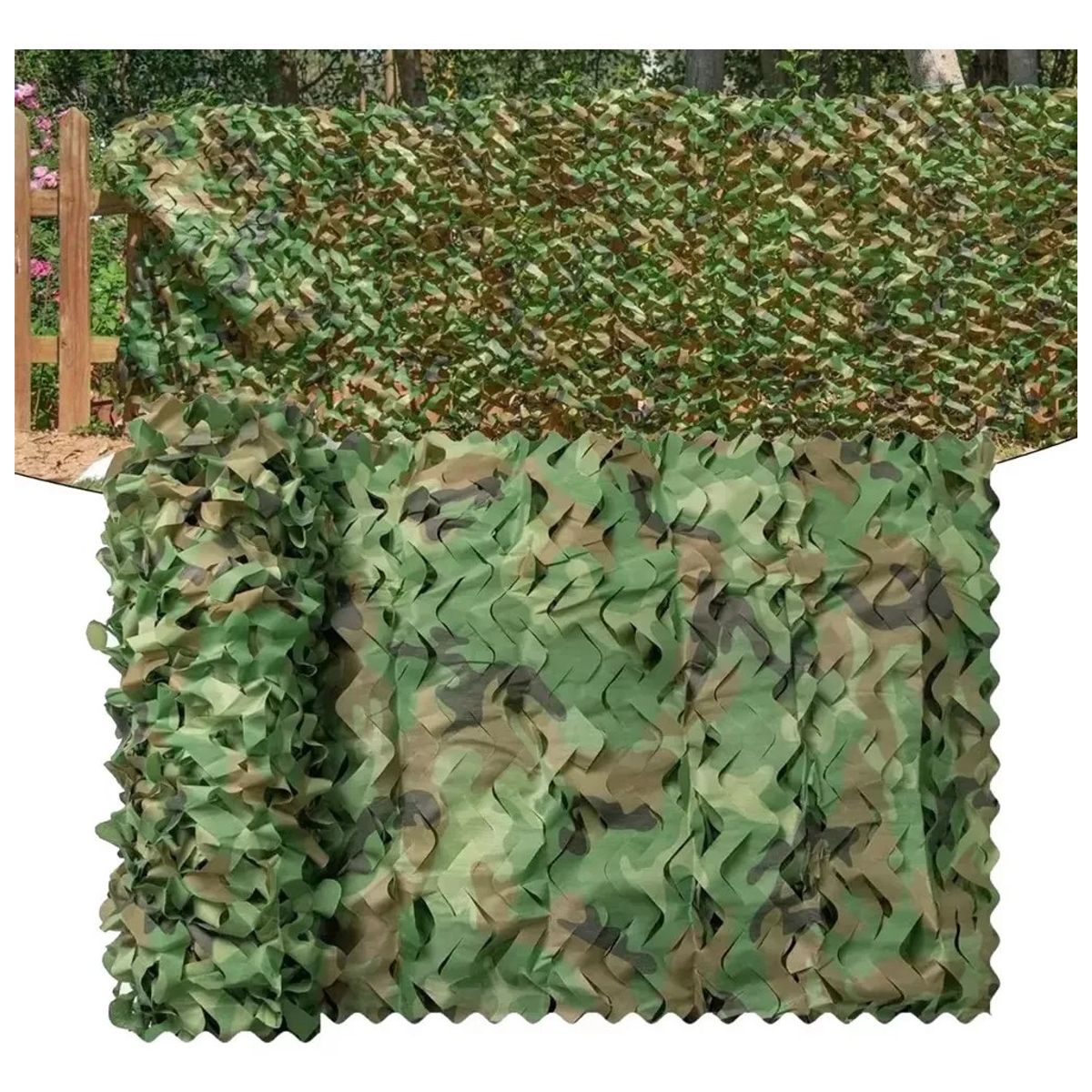 MUNDO MAGIA - Malla Camuflaje Red Táctica Sombra Militar 3x6 Metros