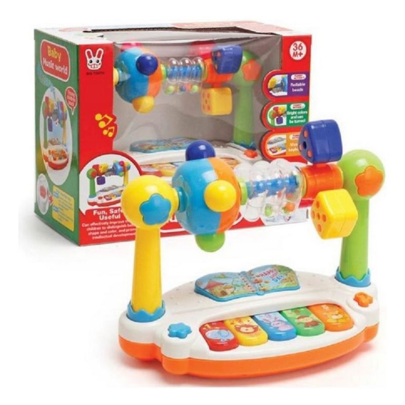 GENERICO - Piano Arco Con Sonido Musical Didáctico Para Bebés