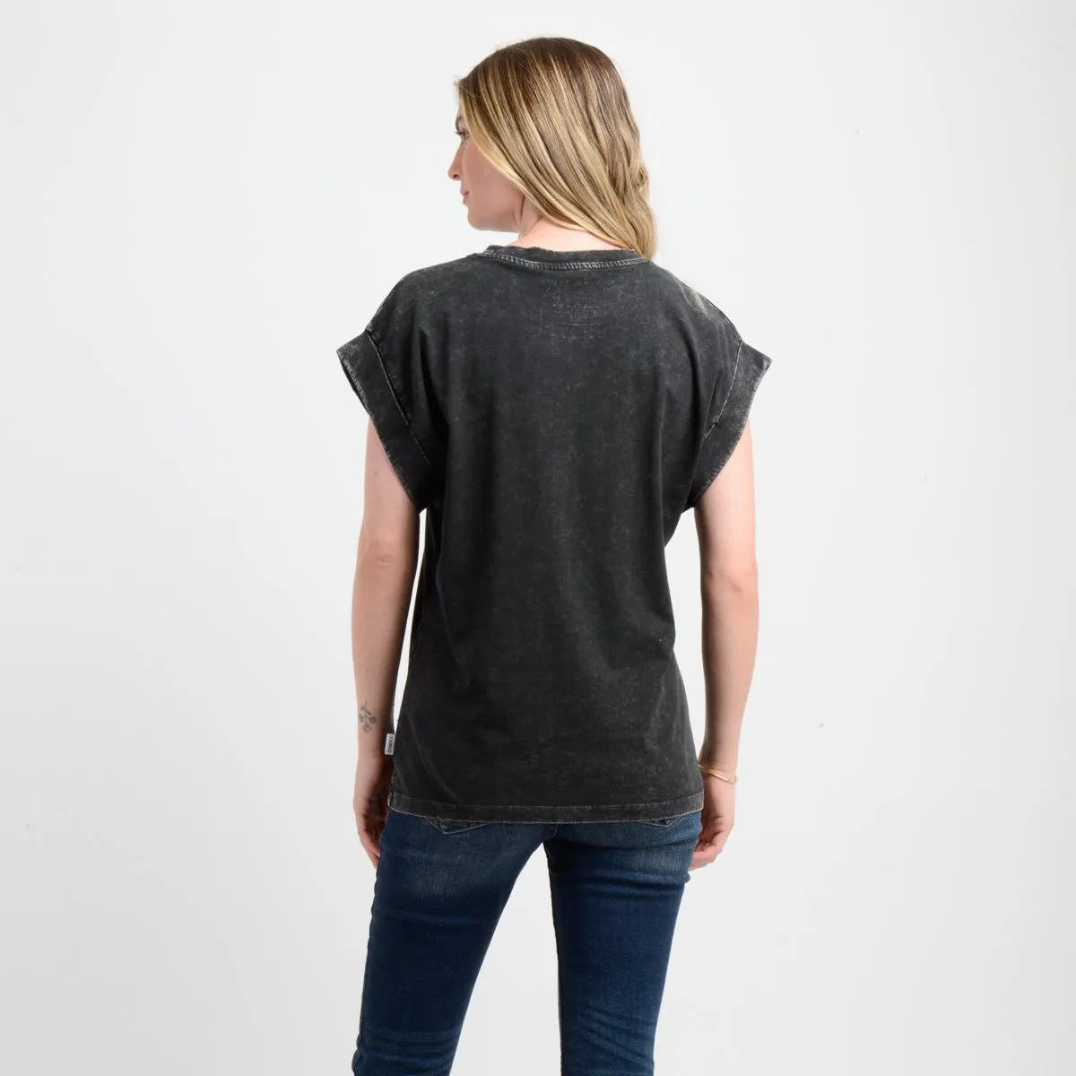 O'NEILL - POLERA MANGA CORTA O'RIGINALS SURF  NEGRO