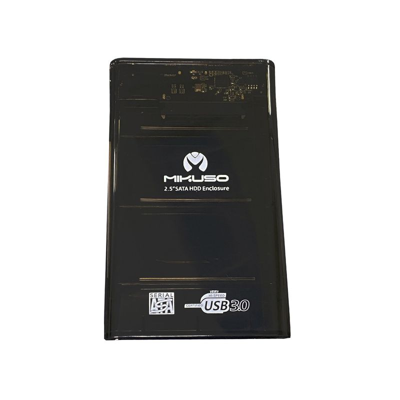 GENERICO - Cofre Para Disco Duro 3.0 Transparente Mikuso Ecs-017