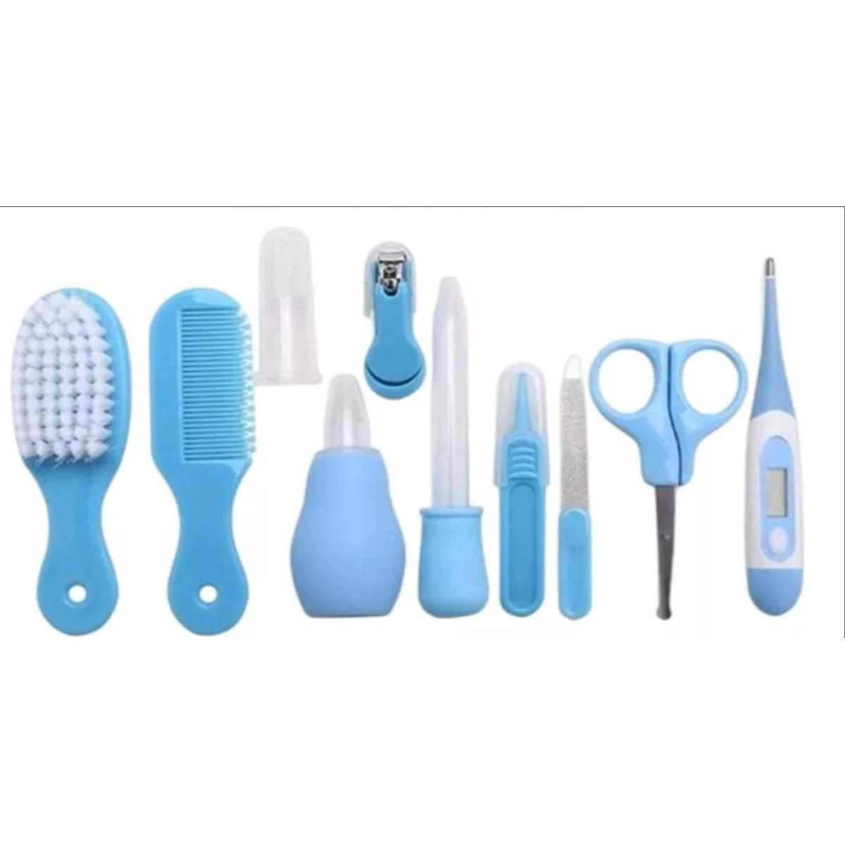 GENERICO - Kit De Cuidados Y Aseo Personal Para Bebes 10 Pzas