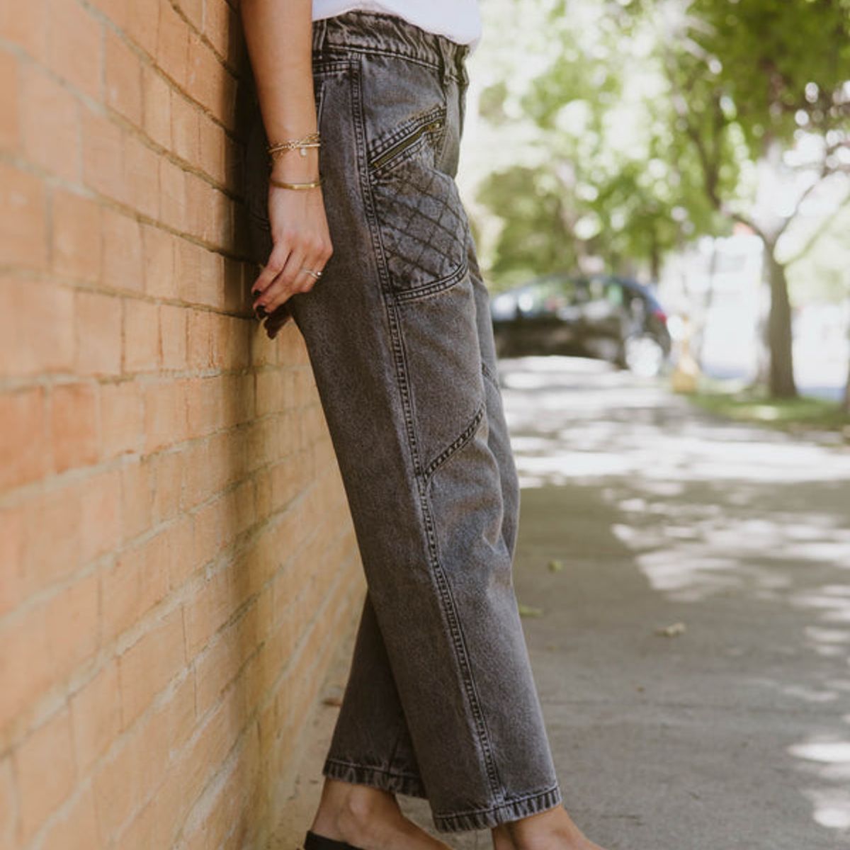 RUPHA - Pantalon Manuela negro Rupha