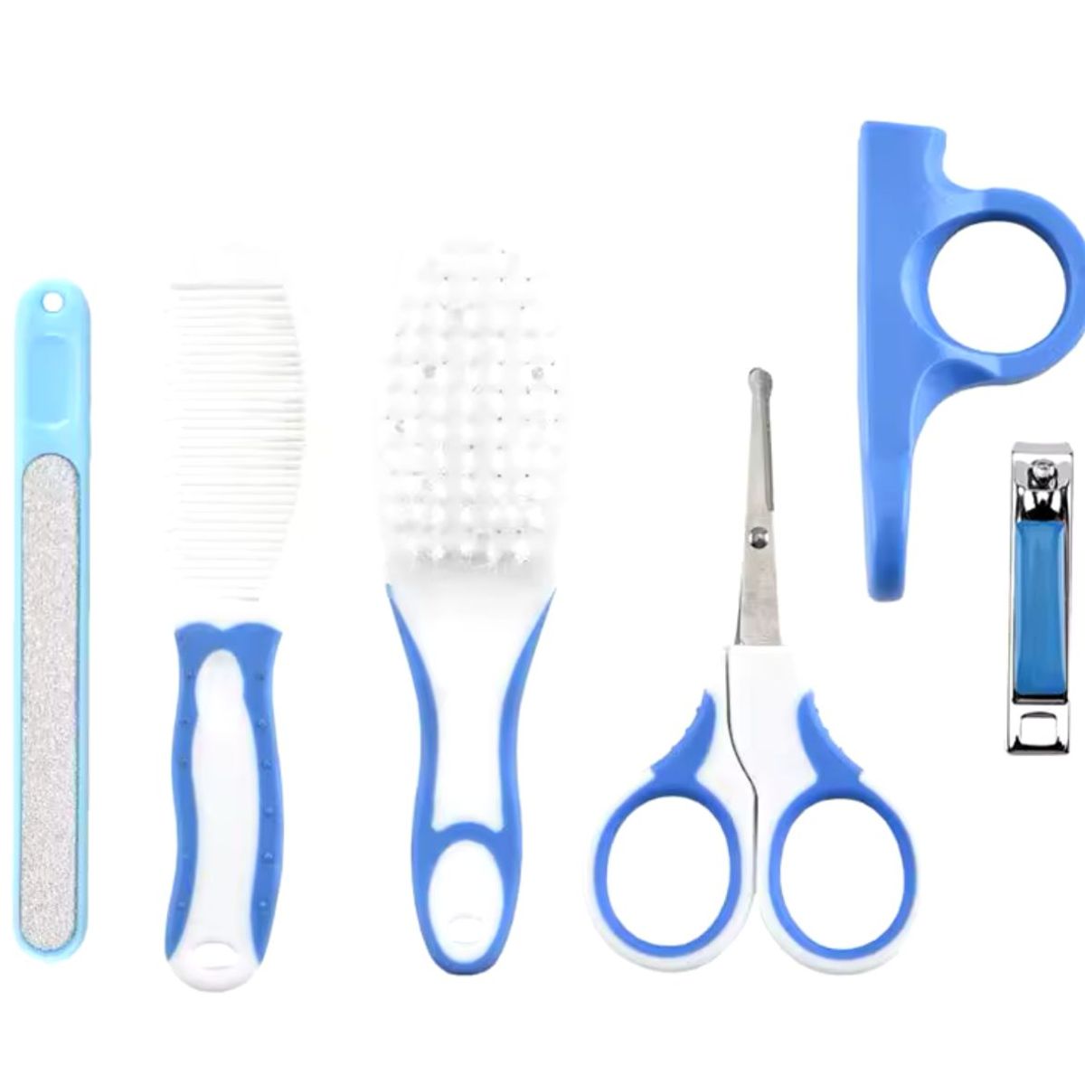 GENERICO - Kit De Aseo Y Cuidado Personal Para Bebés Manicura 6psc