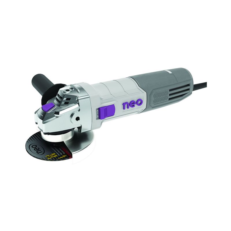 NEO - Esmeril Angular 4-12″ 115mm 1100W Velocidad Variable Neo