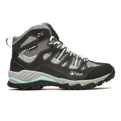 LIPPI - Botín Mujer Puelo Cs Hi Gris / Verde Agua