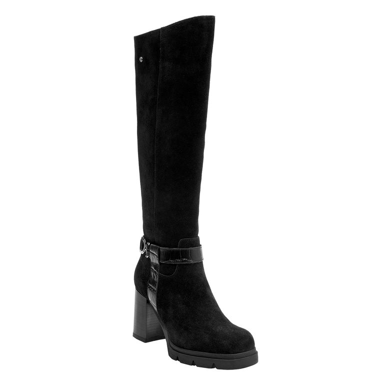 Bota Casual Mujer Negro