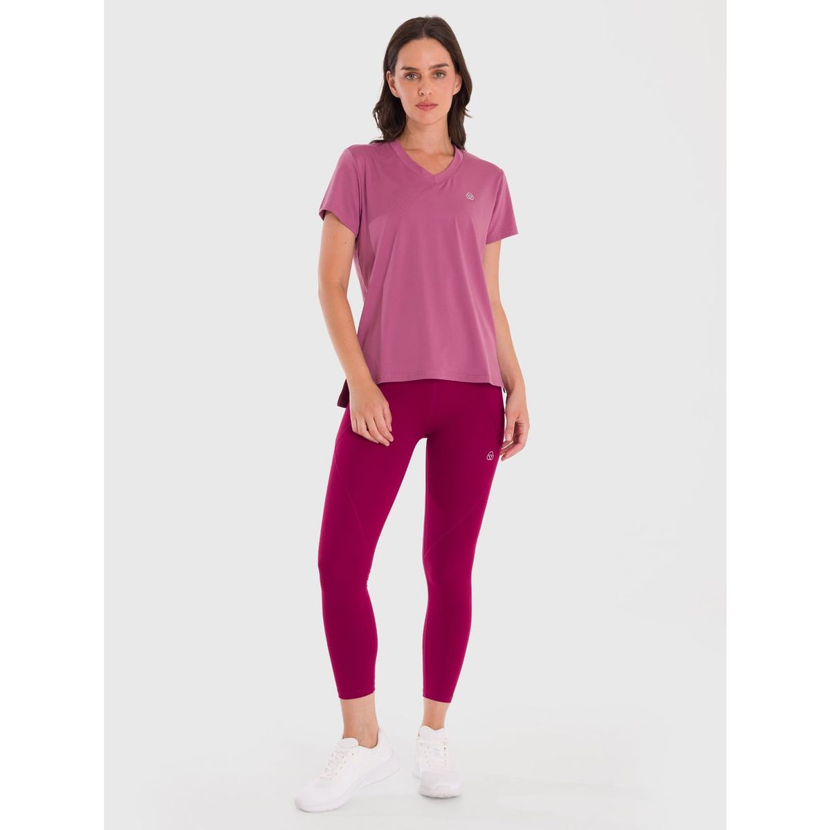BSOUL - Polera Mujer V-Neck Rosada BSOUL