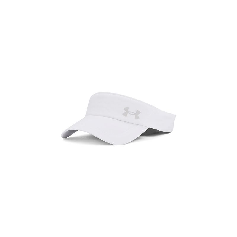 UNDER ARMOUR - Visera Launch Visor Blanca Para Mujer UNDER ARMOUR