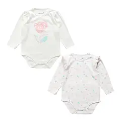 EXCEPTION - Pack 2 Body Bebé Niña