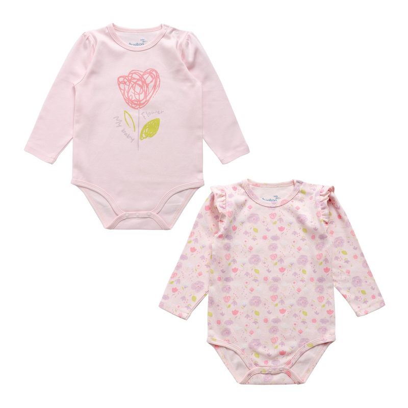 EXCEPTION - Pack 2 Body Bebé Niña