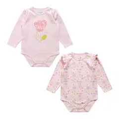 EXCEPTION - Pack 2 Body Bebé Niña