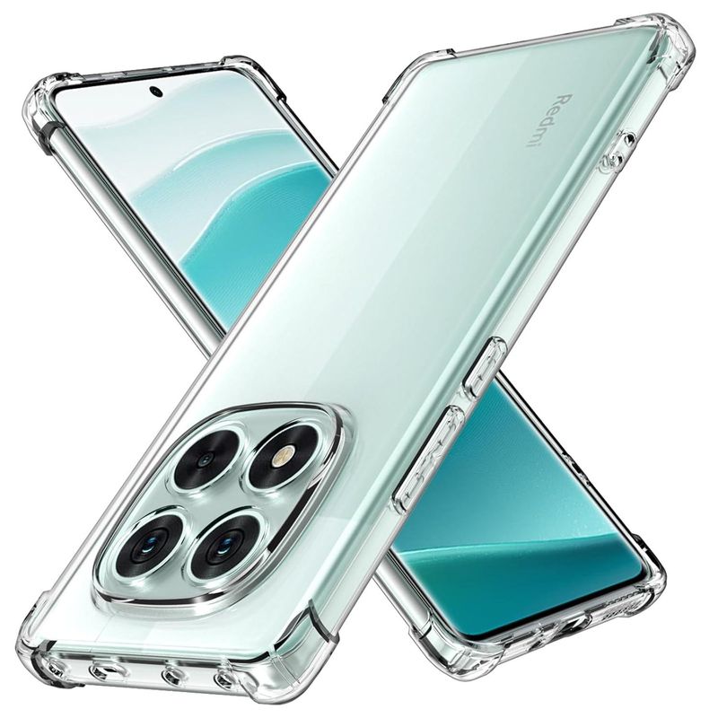 GENERICO - Carcasa Antishock Transparente Para Xiaomi Redmi Note 14 Pro  5g