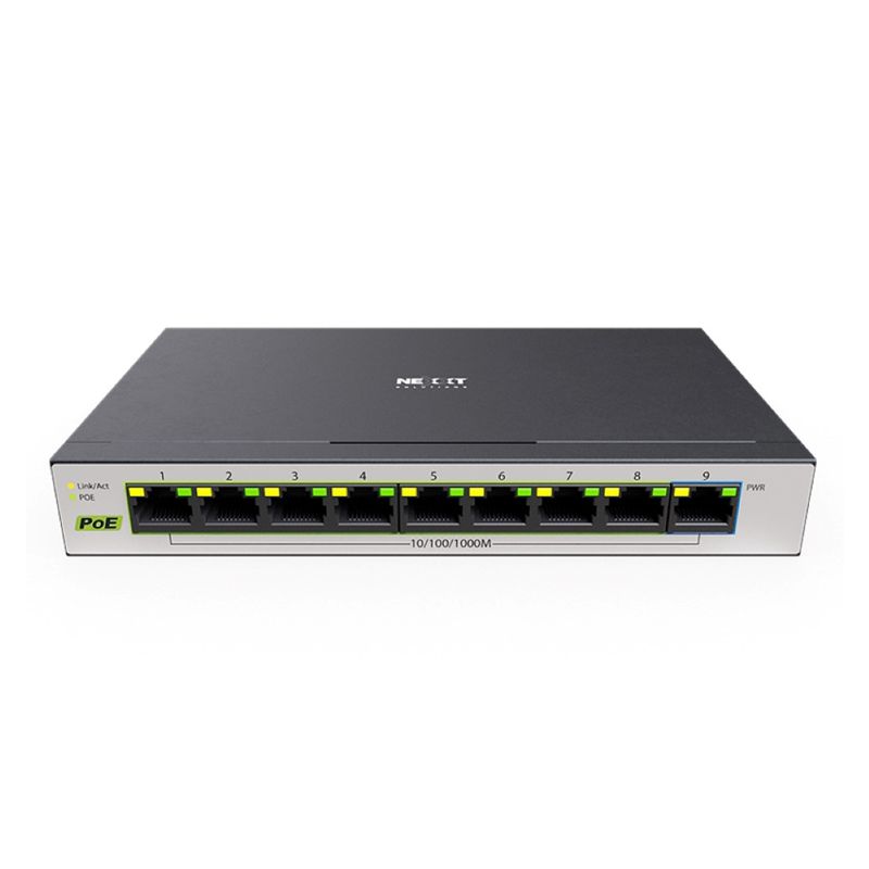 NEXXT SOLUTIONS - Switch Gigabit Nexxt Vertex V900P 9 Puertos PoE+60W