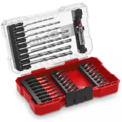 EINHELL - Set 33 Pzas Brocas Concreto Y Puntas De Impacto 49118858