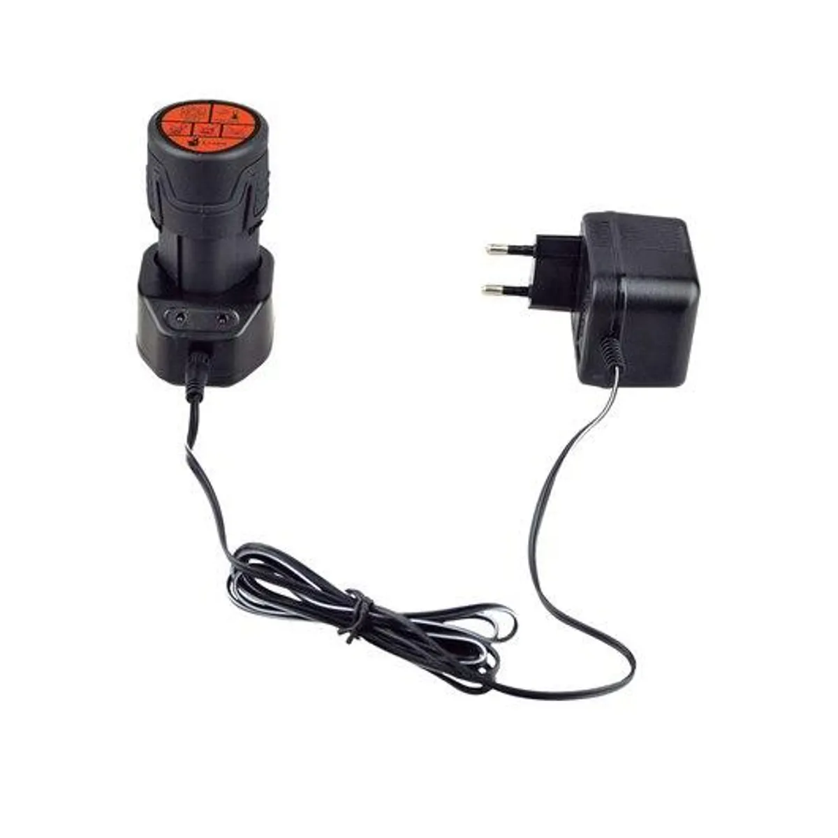 BLACK+DECKER - TALADRO PERCUTOR BLACK Y DECKER HP12-B2C 12V MAX ION LITIO+CARGADOR 15AH+CARGADOR+BOLSO NYLON