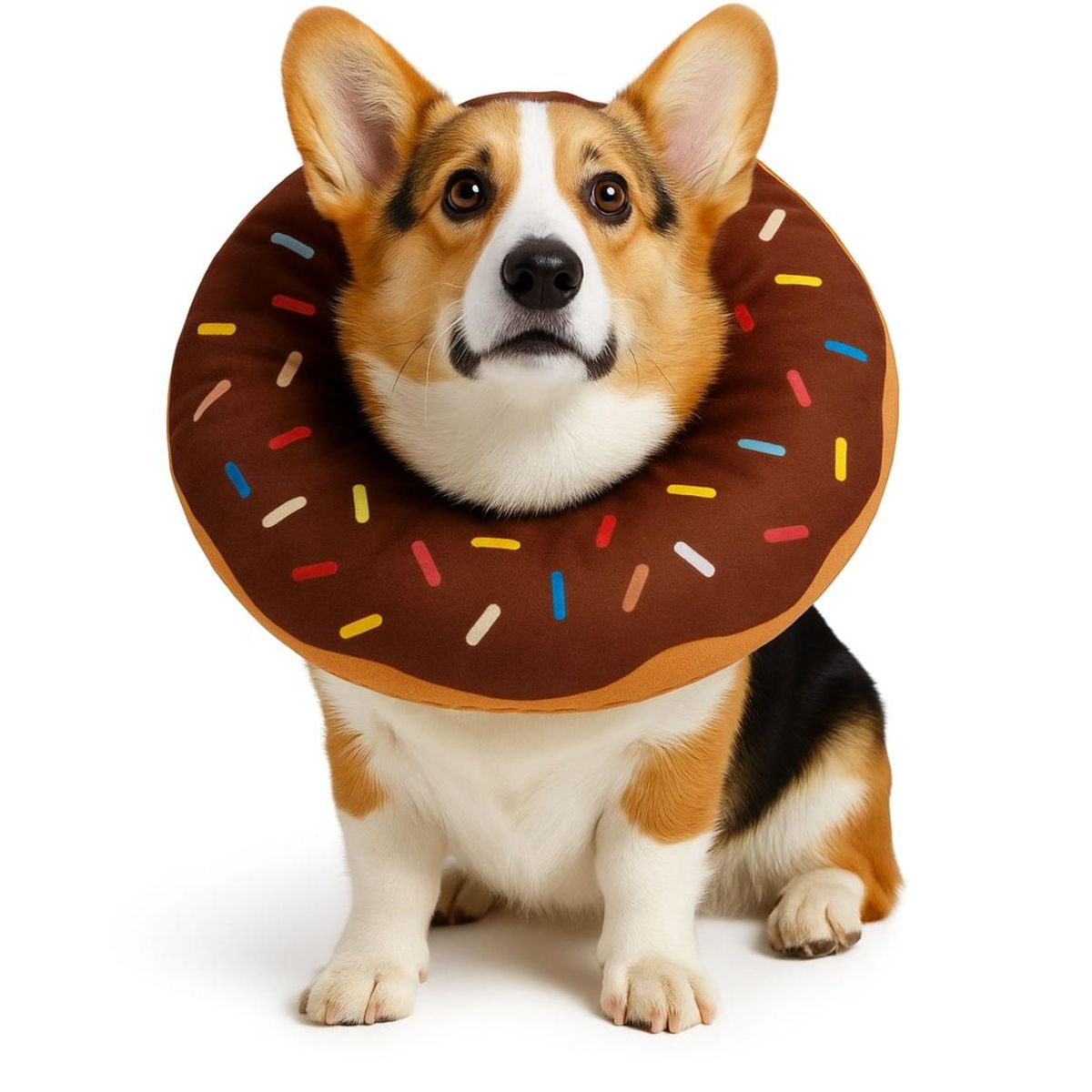 GENERICO - Collar Dona Para Mascotas Anti-lamido Talla S - Cafe - S