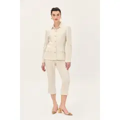 MA GRIFFE - Chaqueta Crudo Mujer Magriffe