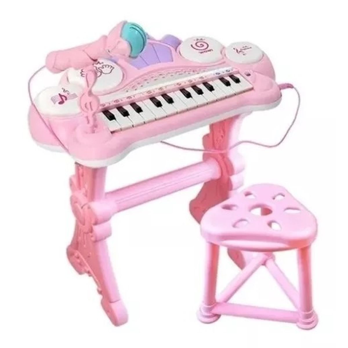 GENERICO - Teclado Electrónico Piano Para Niños Musical Con Micrófono