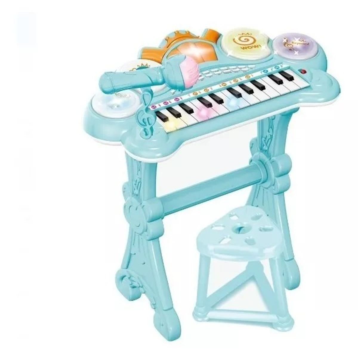 GENERICO - Teclado Electrónico Piano Para Niños Musical Con Micrófono