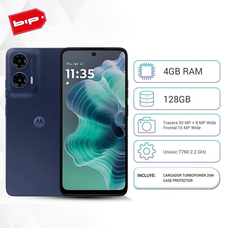 Celular Moto G35 Negro 4GB+128GB-Nuevo