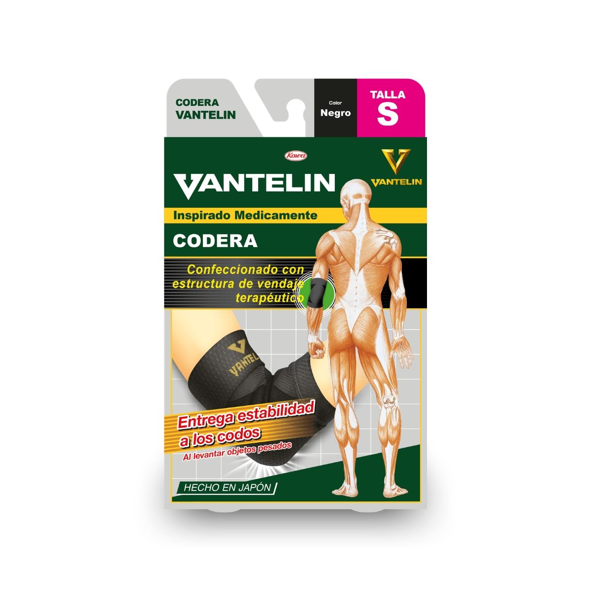 VANTELIN - Codera Estabilizadora Vantelin S Negra