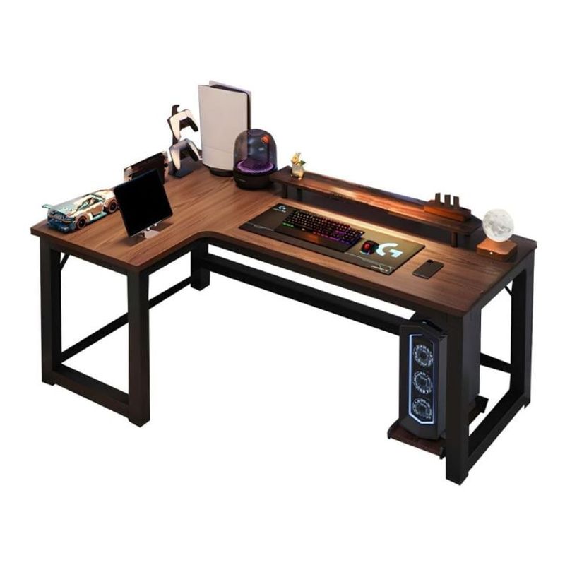 CRUSEC - Escritorio Para Dormitorio En L 140x120x75cm 06mm