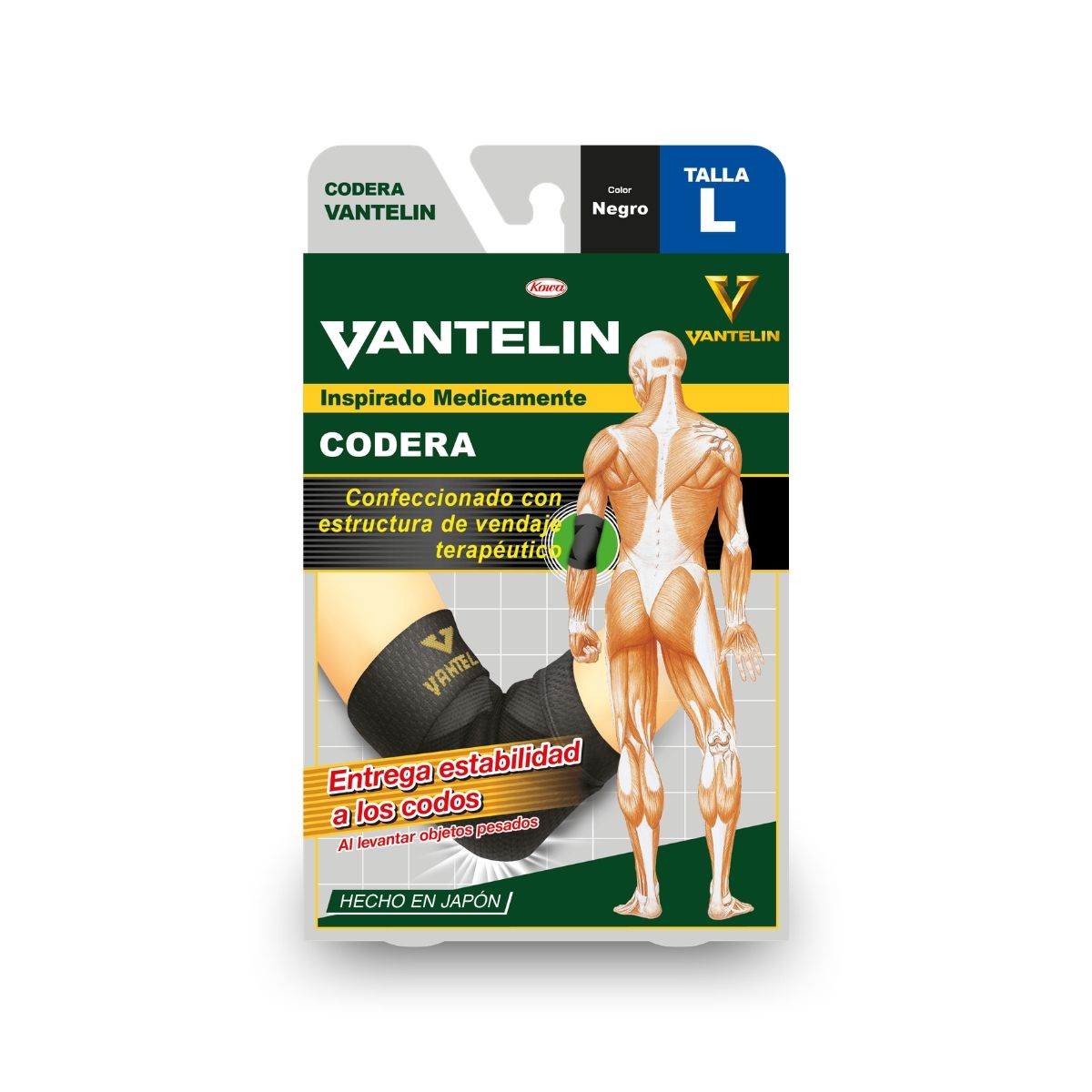 VANTELIN - Codera Estabilizadora Vantelin L Negra