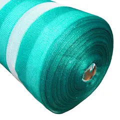 MARIENBERG - Malla Sombra Franjeada Ferretera 80% Verde y Blanco de 4.20 x 100 mts.