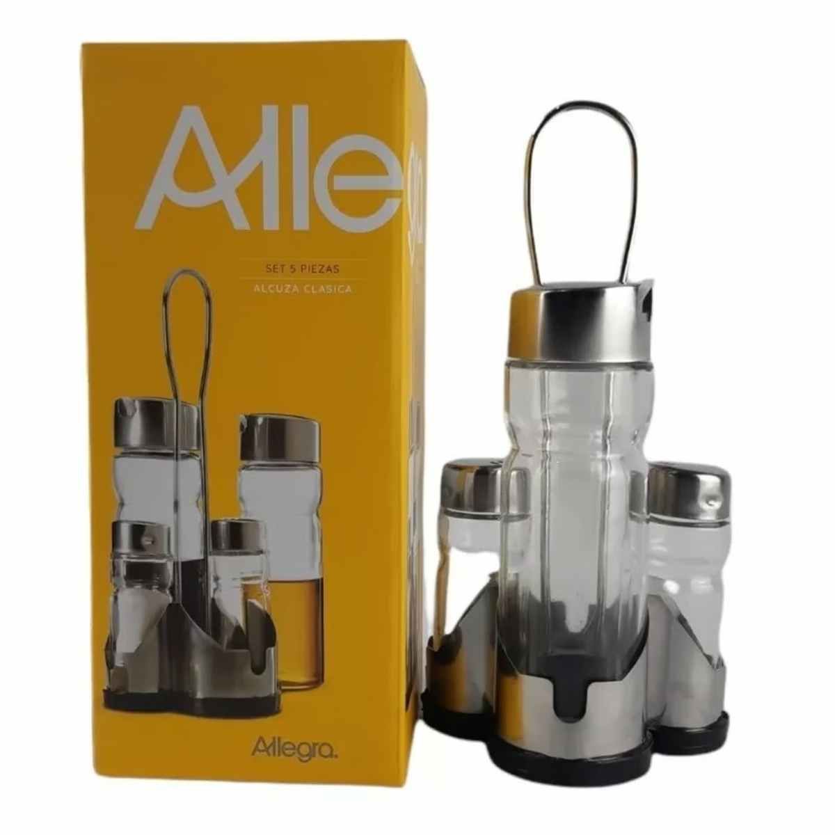 ALLEGRA - Set Alcuza Clásica 5 Piezas