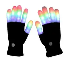BAUL MAGICO - GUANTES LUMINOSOS LED TIK TOK