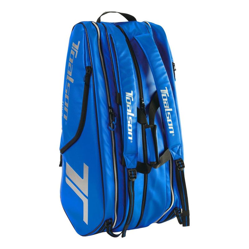 TOALSON - Bolso de Tenis Toalson Tour Bag 12 Raquetas - Azul